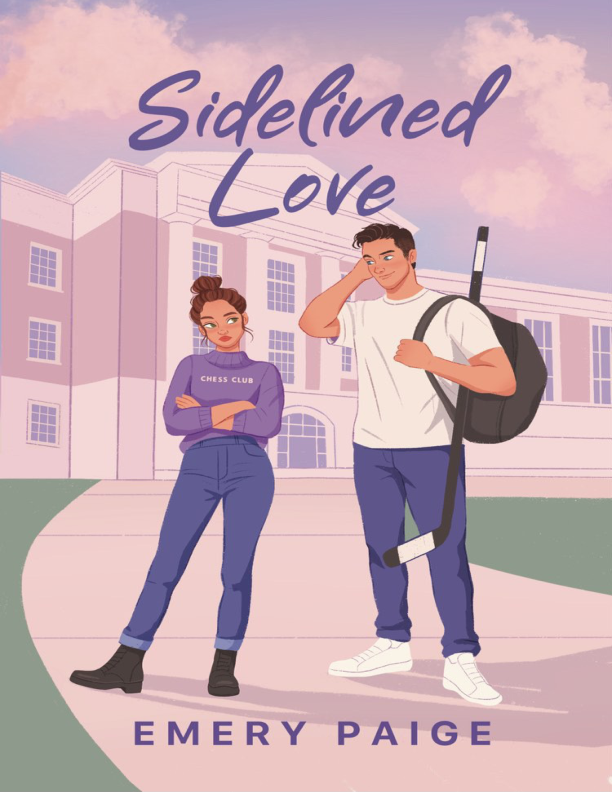Portada de Sidelined Love: A Hockey Romance